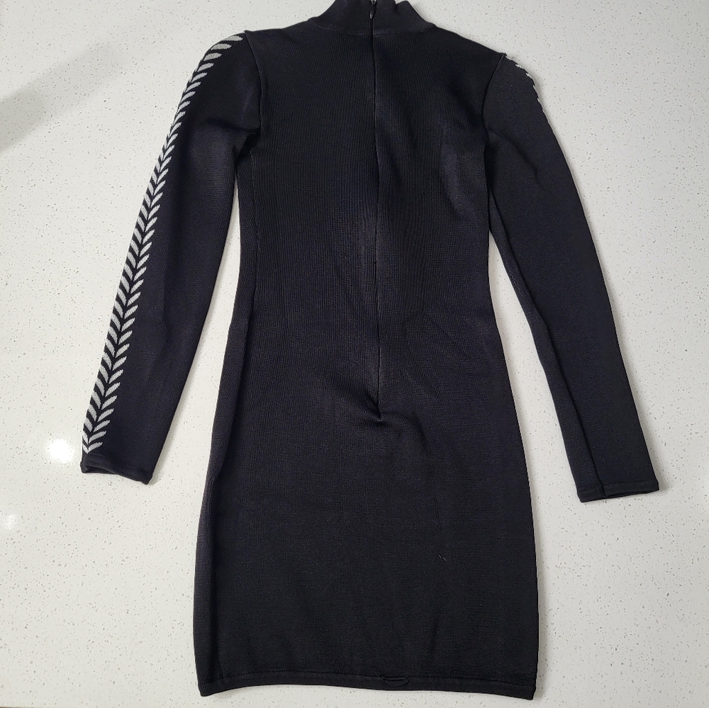 Bebe Knit Bodycon Mini Sweater Dress XS - Picture 12 of 15